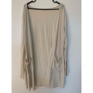 Cream Lounge Boyfriend Cardigan